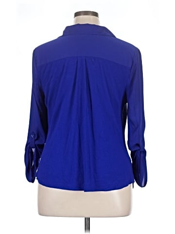 INC International Concepts 3/4 Sleeve Blouse (view 2)