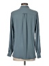 Pleione 100% Polyester Gray Long Sleeve Blouse Size XS - photo 2