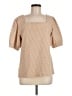 Ann Taylor Tan Short Sleeve Top Size M - photo 1