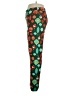 Lularoe Print Green Leggings Size 1X (Tall & Curvy) - photo 5
