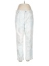 So Slimming by Chico's Tropical White Jeans Size Med (1.5) - photo 1