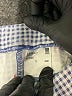 Uniqlo Checkered-gingham Blue Casual Pants Size L (youth) - photo 4