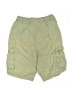 H&M Solid Green Cargo Shorts Size 6X - photo 2