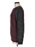 Gap Color Block Burgundy Pullover Sweater Size M - photo 5