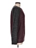 Gap Color Block Burgundy Pullover Sweater Size M - photo 4