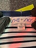 She + Sky Stripes Gray Casual Dress Size S - photo 7