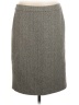 J.Crew Chevron-herringbone Gray Wool Skirt Size 6 - photo 1