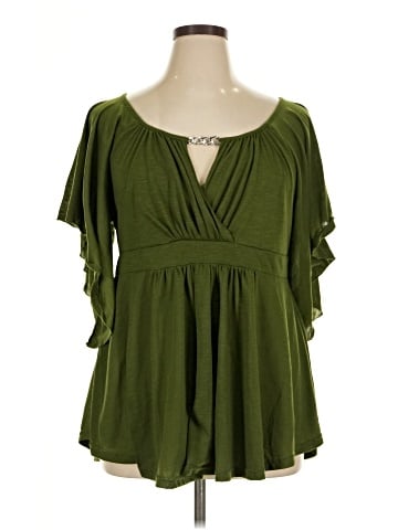 Unbranded Short Sleeve Blouse (view 1)