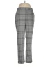 Laundry by Shelli Segal Plaid Gray Dress Pants Size 8 - photo 1