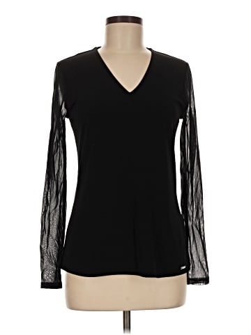 T Tahari Long Sleeve T-Shirt (view 1)