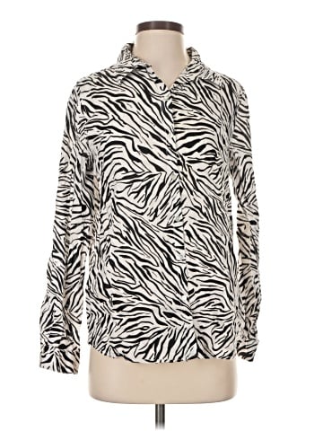 Cynthia Rowley Long Sleeve Blouse (view 1)