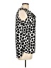 Merona Polka Dots Black Sleeveless Blouse Size L - photo 4