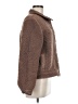 Falls Creek 100% Polyester Brown Faux Fur Jacket Size M - photo 4