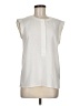 J.Crew Factory Store 100% Polyester Ivory Sleeveless Blouse Size 6 - photo 1