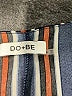 Do & Be 100% Polyester Stripes Blue Romper Size M - photo 4