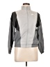 Nike 100% Polyester Color Block Gray Track Jacket Size L - photo 1
