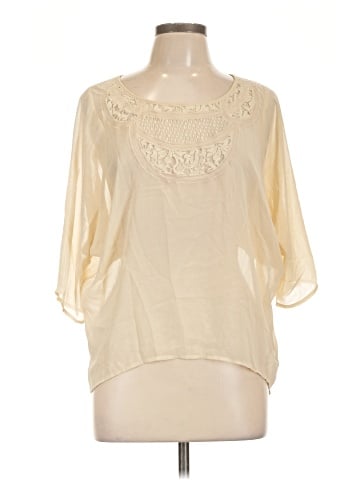 Pins and Needles 3/4 Sleeve Blouse (view 1)