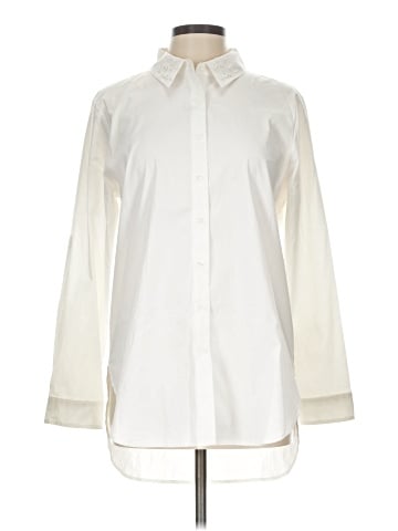 Calvin Klein Long Sleeve Button-Down Shirt (view 1)