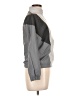 Nike 100% Polyester Color Block Gray Track Jacket Size L - photo 4