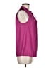 Ann Taylor LOFT 100% Polyester Pink Sleeveless Blouse Size M - photo 4