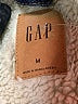 Gap 100% Cotton Blue Denim Jacket Size M - photo 6