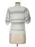 Ann Taylor Silver Pullover Sweater Size Lg Petite - photo 2