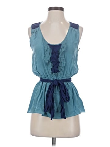 Lil Sleeveless Silk Top (view 1)