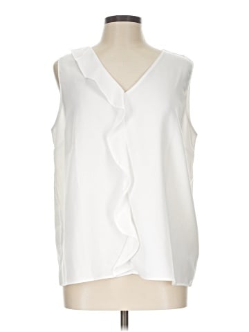 H By Halston Sleeveless Blouse (view 1)