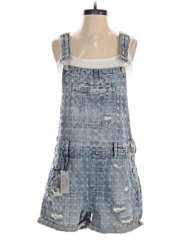 Blank NYC Overall Shorts (view 1)