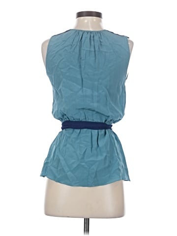 Lil Sleeveless Silk Top (view 2)