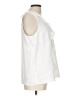 H By Halston 100% Polyester White Sleeveless Blouse Size L - photo 4