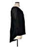 Seven7 100% Rayon Black 3/4 Sleeve Blouse Size XL - photo 4