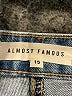 Almost Famous Stars Blue Jeans Size 15 - photo 4