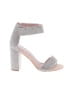 Jeffrey Campbell Silver Sandals Size 6 - photo 1