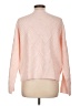 Ann Taylor Pink Pullover Sweater Size L - photo 2