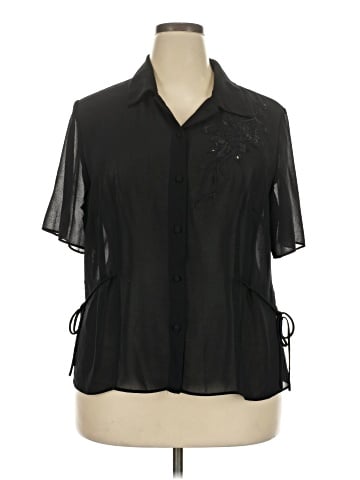 Studio 1 Short Sleeve Blouse (view 1)