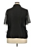 Studio 1 100% Polyester Black Short Sleeve Blouse Size 18 - photo 2
