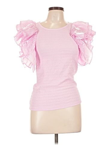She + Sky Short Sleeve Top (view 1)