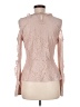 BCBGMAXAZRIA Pink Long Sleeve Blouse Size M - photo 2