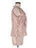 BCBGMAXAZRIA Pink Long Sleeve Blouse Size M - photo 4