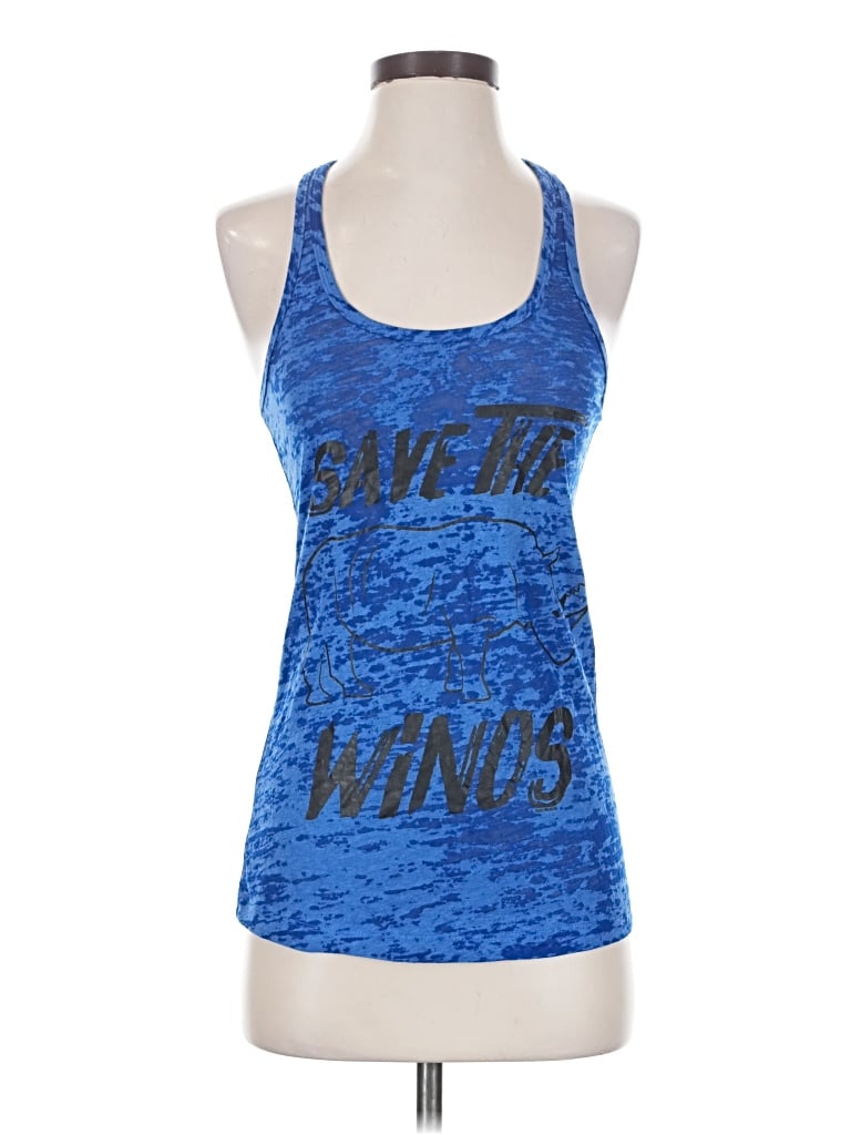 Pre-owned Next Level Apparel Active Tank Top In Blue