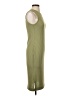 Nine West Solid Green Casual Dress Size S - photo 4