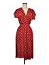 Unbranded Hearts Red Casual Dress Size 7 - 8 - photo 1