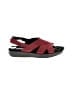 Munro American Burgundy Sandals Size 7 - photo 1