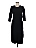 Zero Solid Black Casual Dress Size EU 40 / US 10 - photo 1