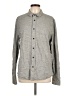 Rag & Bone Solid Gray Long Sleeve Button-Down Shirt Size L - photo 1