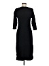 Zero Solid Black Casual Dress Size EU 40 / US 10 - photo 2