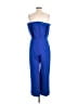 Vince Camuto Solid Blue Jumpsuit Size 10 - photo 2
