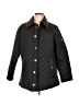 Anne Klein 100% Polyester Argyle Black Coat Size L - photo 1