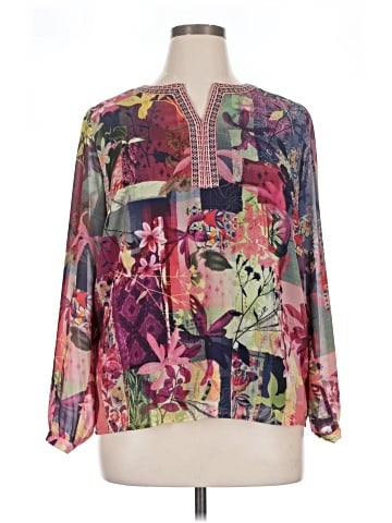 Cj Banks Long Sleeve Blouse (view 1)